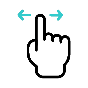 Swipe to explore